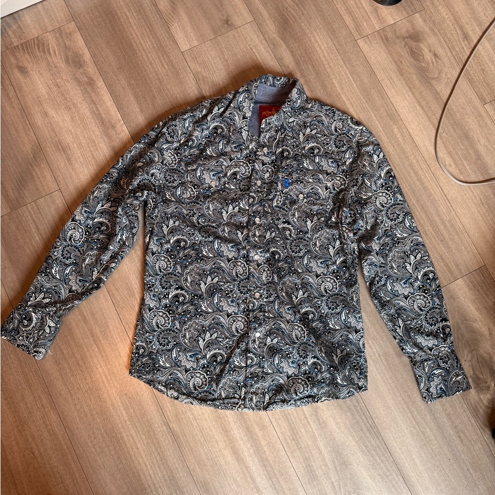 Rodeo Paisley Button-Up Shirt